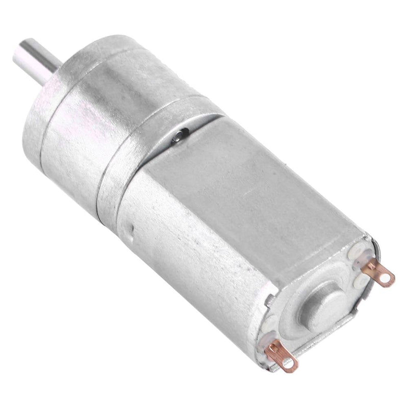  [AUSTRALIA] - Akozon Gear Motor DC 12V High Torque Turbo Electric Gear Reduction Motor Outer Diameter 20MM Total Metal Speed Reduction Gear 15/30/50/100/200RPM 15 RPM