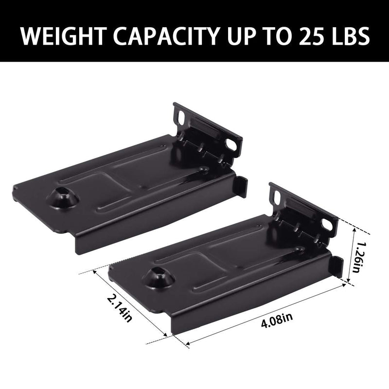  [AUSTRALIA] - Tendodo 1 Pair of Black Wall Mounting Bracket for LG S40Q S65Q SL4Y SL5R SK5Y SKM5Y SL6Y SK6Y SKM6Y SL7Y SN6Y SN7Y SL8YG Sound Bar，Wall Bracket with Mounting Accessories