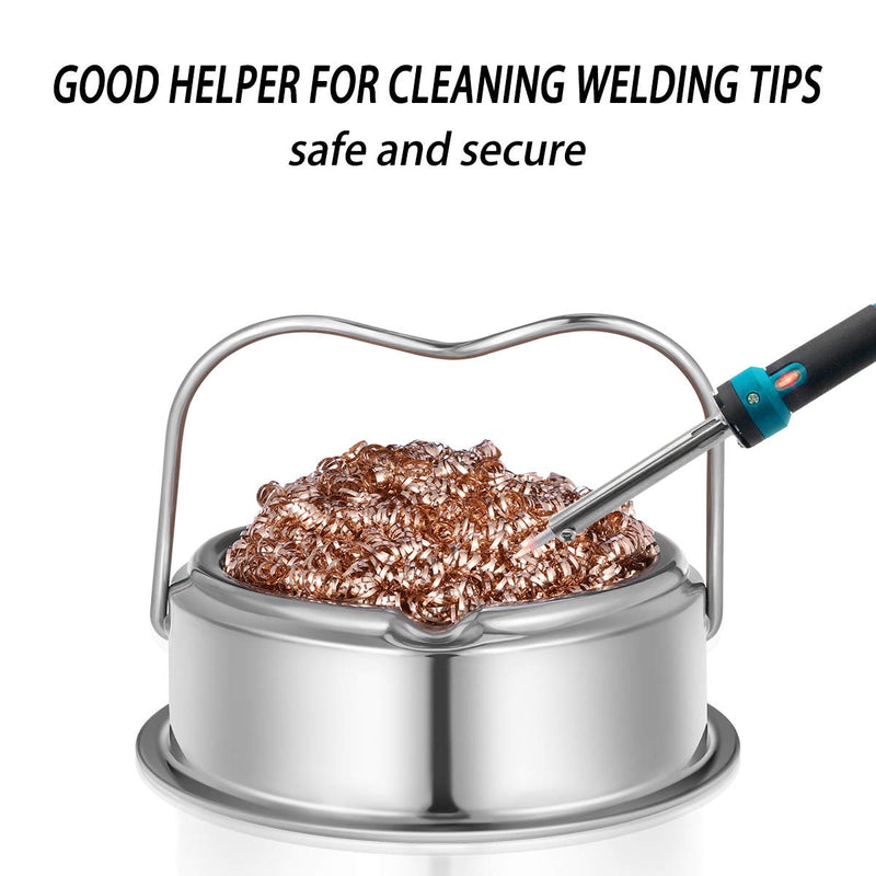  [AUSTRALIA] - BESTOMZ Soldering Tip Cleaner Soldering Iron Tip Nozzle Cleaner with Holder