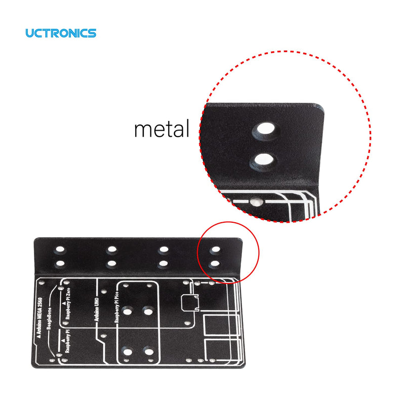  [AUSTRALIA] - UCTRONICS Raspberry Pi DIN Rail Mount, Compatible with Arduino, RPi 4B/3B+/3B/2B/B+, Pi Zero, Raspberry Pi Pico