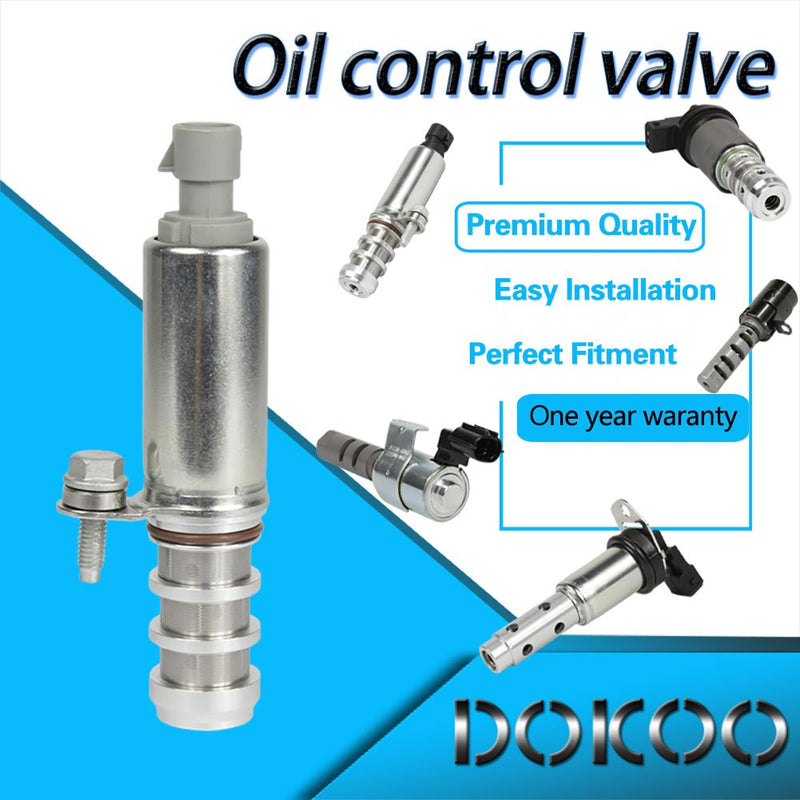 DOICOO Oil Control VVT Valve Intake Variable Timing Solenoid 916-897 for A4 A6 A8 TT Quatro R8 Q7 RS5 S5 S6 S8 VW Golf Beetle Jetta Passat Rabbit Fit 06E109257J 06E109257P 06E109257F 916897 916-897 VVT VALVE - LeoForward Australia