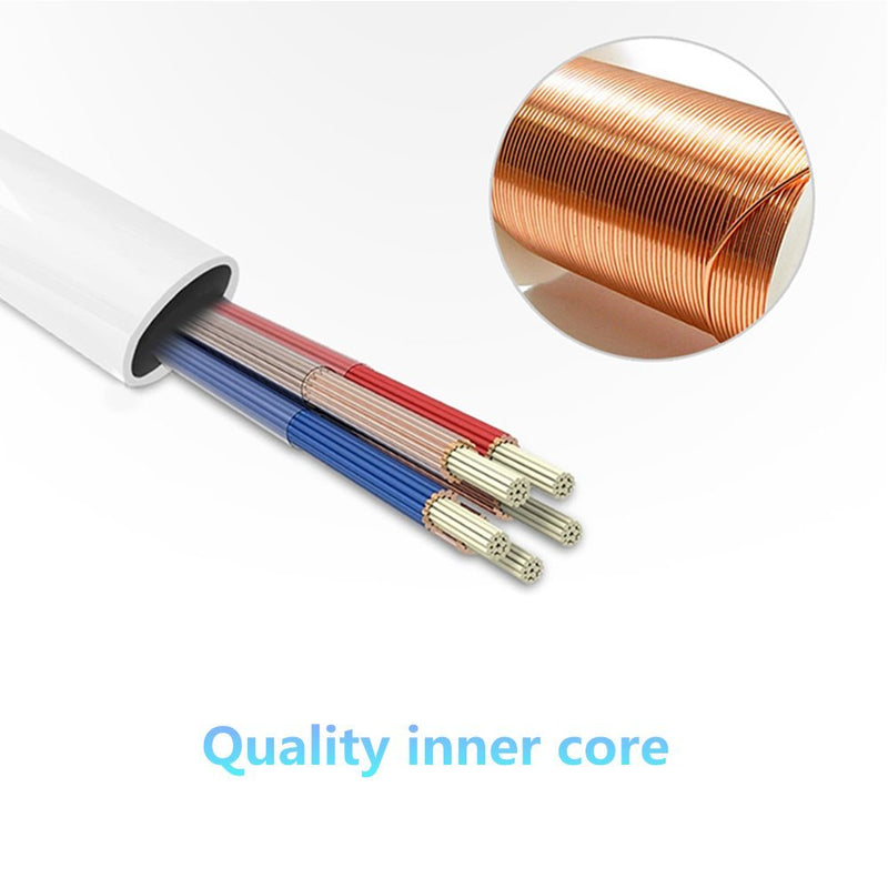  [AUSTRALIA] - iPod Shuffle Cable, iAbler 2 Pack 3.5mm Jack/Plug to USB USB Power Charger Sync Data Transfer Cable for iPod Shuffle 3rd 4th 5th MP3/MP4