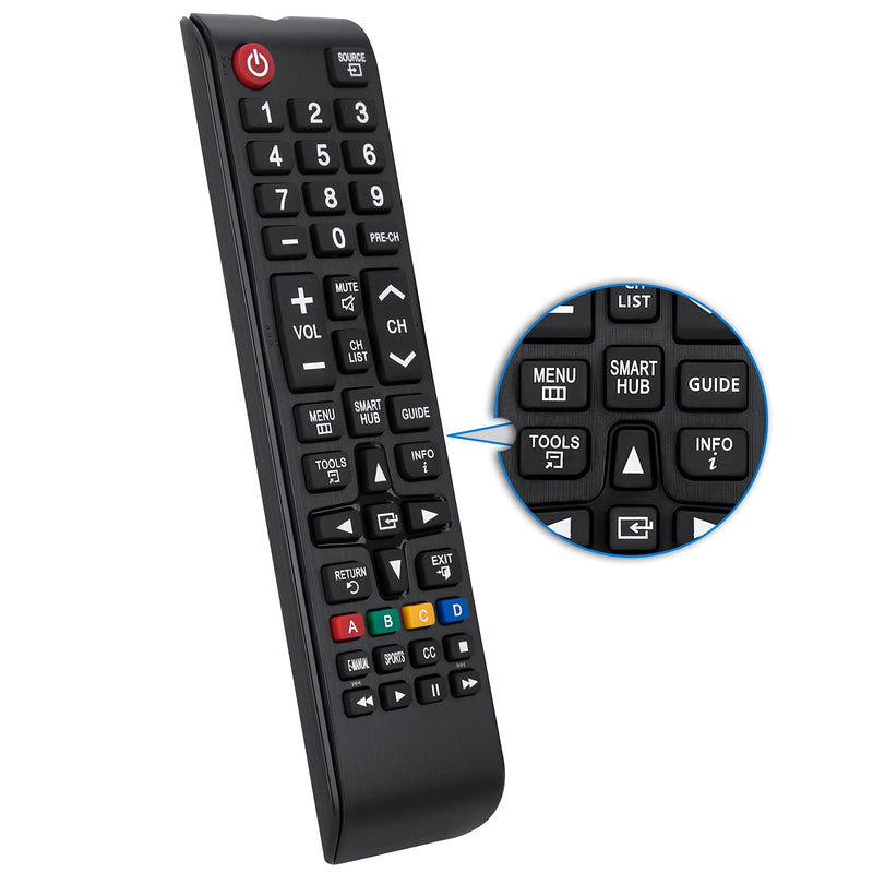  [AUSTRALIA] - for Samsung-TV-Remote All Samsung LCD LED HDTV 3D Smart TVs by Angrox NBN59-01199F