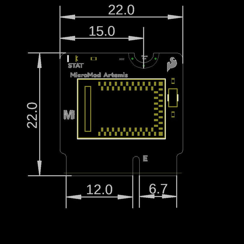  [AUSTRALIA] - SparkFun MicroMod Artemis Processor - Modular Interface Ecosystem That Connects Artemis microcontroller/Processor Board to Various/Carrier Board peripherals