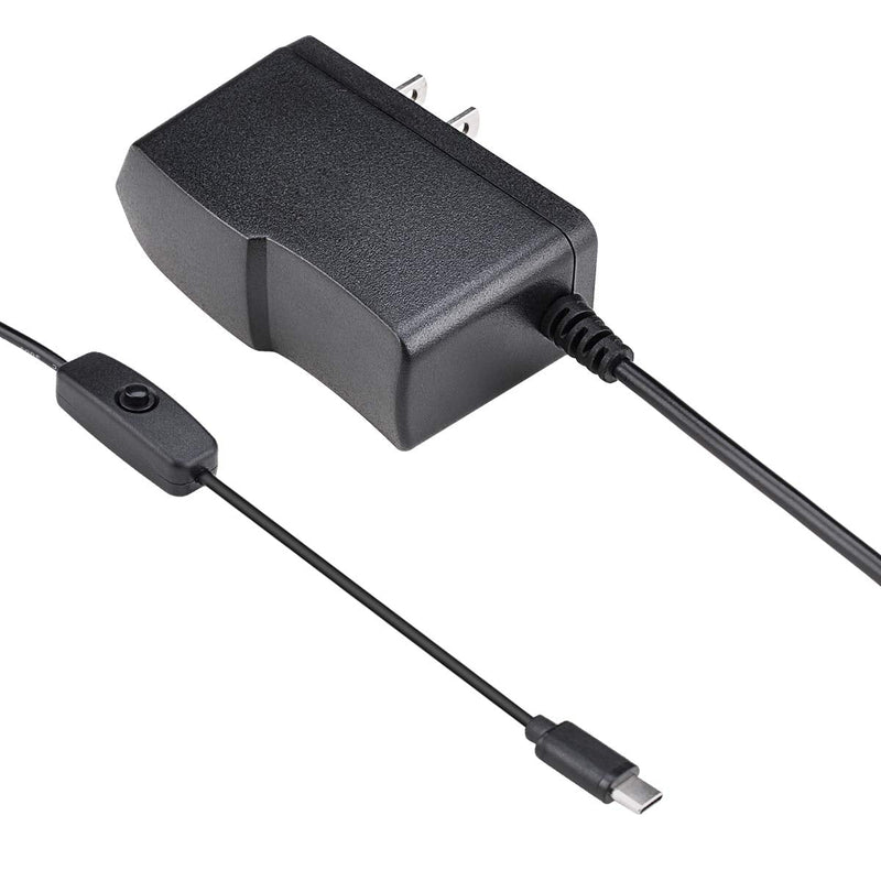  [AUSTRALIA] - Enokay Raspberry Pi 4 b Power Supply 5V 3A USB C Charger Adapter