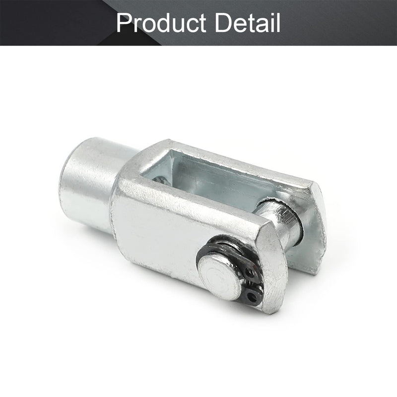  [AUSTRALIA] - Othmro 2pcs Air Cylinder Rod Clevis End 40mm Length M8x1.25 Female Thread Y Connector