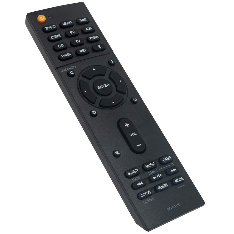  [AUSTRALIA] - RC-911R Replace Remote Applicable for Onkyo AV Receiver HT-R695 TX-NR656 TX-RZ610 TX-NR555 TX-RZ710 TX-RZ810 TX-NR757 TX-RZ720 TX-NR676 TX-NR676E TX-NR686 TX-NR585 TX-NR575 TX-NR575E