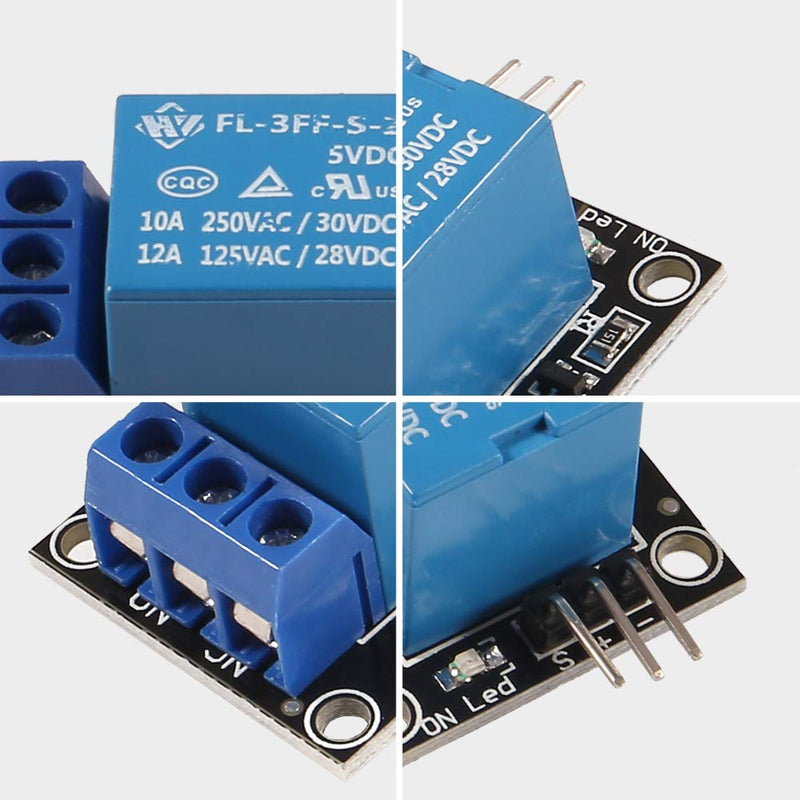  [AUSTRALIA] - 1 Channel Relay Shield Module, 3PCS DC 5V Indicator Light LED Module for Arduino R3 MEGA 2560 1280 ARM PIC AVR STM32 Raspberry Pi MCU DSP Official Boards Shield (3PCS)