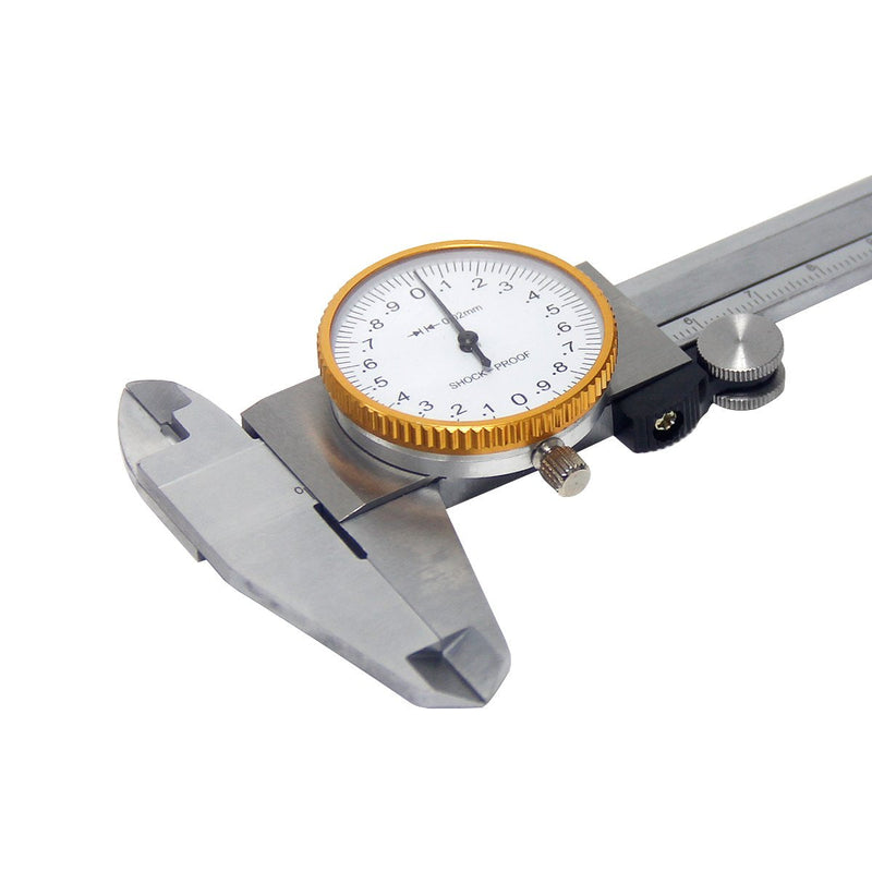  [AUSTRALIA] - Wisamic 0-150mm Watch Caliper Dial Caliper Reading 0.02mm