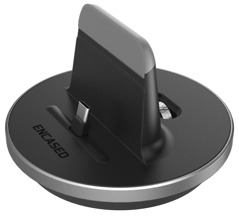  [AUSTRALIA] - Encased Moto G Power/G Pure/Moto G Stylus Charger, Fast Charging Stand Dock for Motorola USB C Phones - Type C Power Cable Works with Quick Charge Adapter (Case Friendly Design)