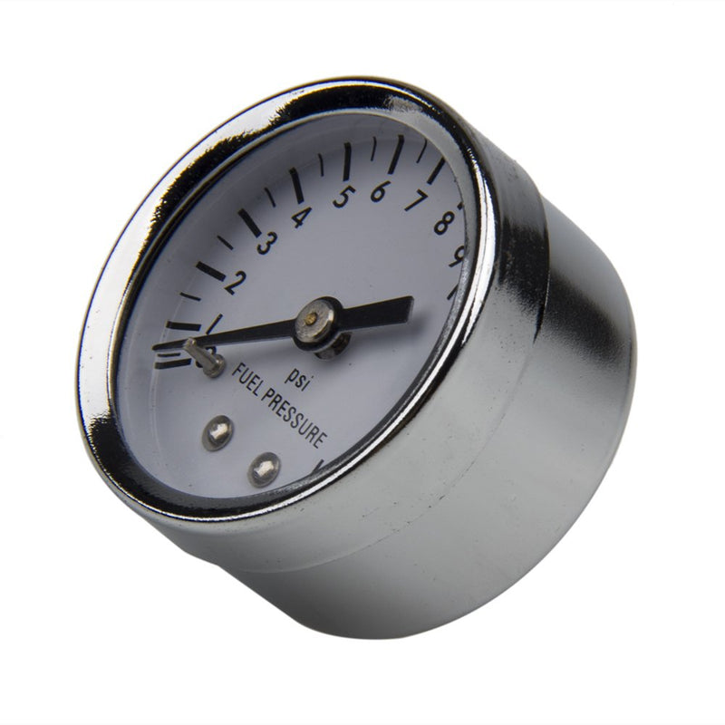  [AUSTRALIA] - Pindex Universal 1561 Fuel Pressure Gauge 0-15 psi White Face 1-1/2" Diameter