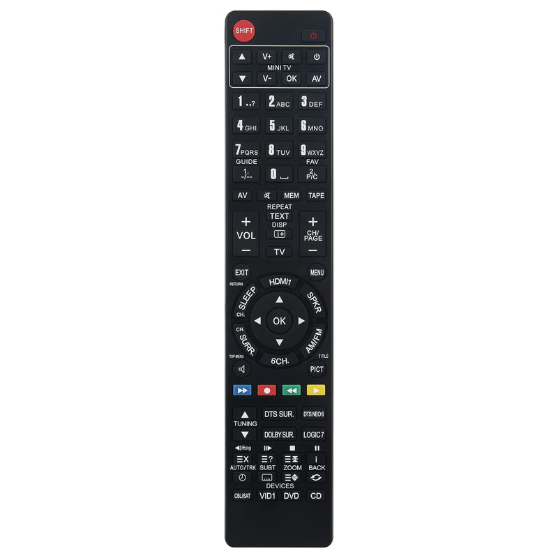  [AUSTRALIA] - PERFASCIN Replacement Remote Control AVR130 Fit for Harm@n K@RDON Audio Video Receiver AVR130 AVR135 AVR146 AVR220 AVR225 AVR7500