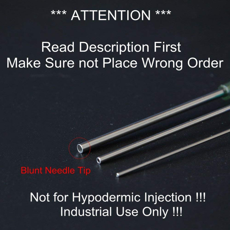  [AUSTRALIA] - 8 Pack 100ml syringes with 14G 4”3” 2”1” blunt tip needles, large plastic syringes for e-liquids, oil or glue applicators, experiments and industrial applications