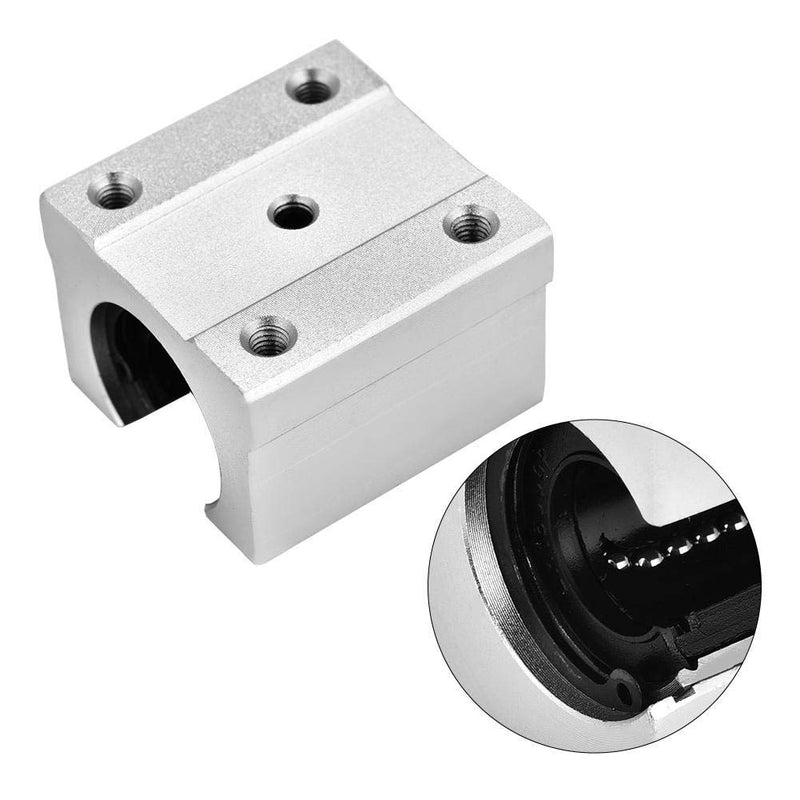  [AUSTRALIA] - 4pcs Linear Bearing Pillow Block, 16mm SBR16UU Open Linear Motion Bearing Block Slide for CNC Part