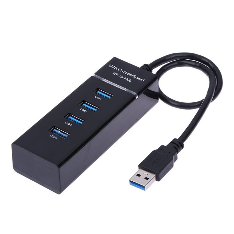 XBOSS C8 4 Port USB 3.0 Hub High Speed 5Gbps Transfer Speed Lightweight USB Cable Adapter for PS4/PS4 Slim/Ps4 Pro/Xbox ONE/XBOX360/Computer Laptop PC - LeoForward Australia