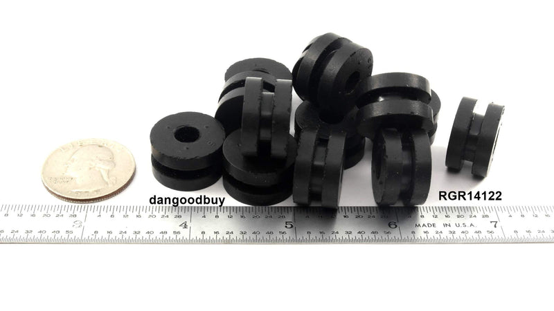 Rubber Grommet to fit 1/2" Hole in 1/8" Thick Panel (8) 8 - LeoForward Australia