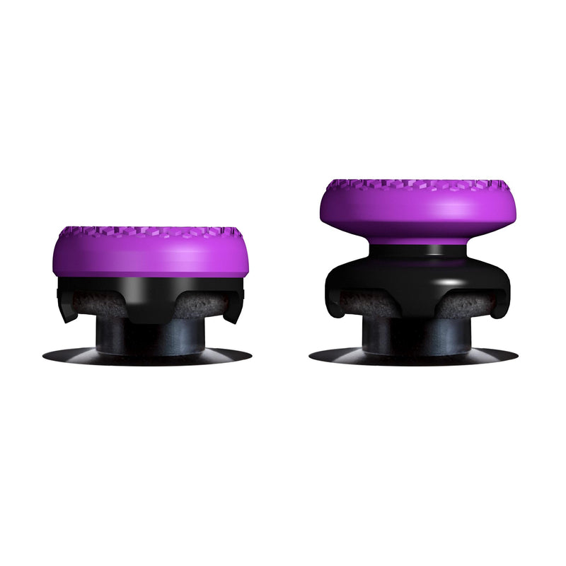  [AUSTRALIA] - KontrolFreek FPS Freek Frenzy for Playstation 5 (PS5) and Playstation 4 (PS4) Controller | Performance Thumbsticks | 1 High-Rise, 1 Mid-Rise | Purple/Black