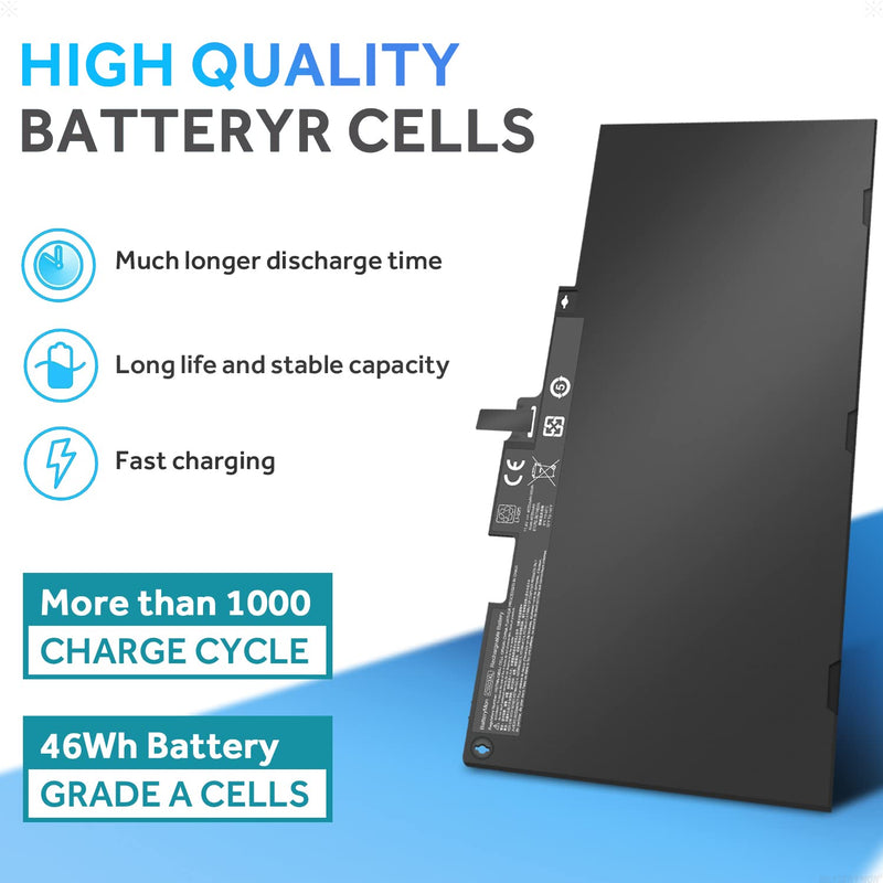  [AUSTRALIA] - CS03XL Battery for HP Elitebook 745 755 840 848 850 G3, ZBook 15u G3 Laptop, P/N: HSTNN-UB6S HSTNN-IB6Y 800231-141 800513-001 800231-1C1 CS03046XL