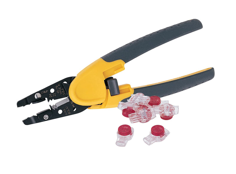  [AUSTRALIA] - IDEAL 33-719 Kinetic Super Wire Stripper/Crimper Splice and Repair Kit