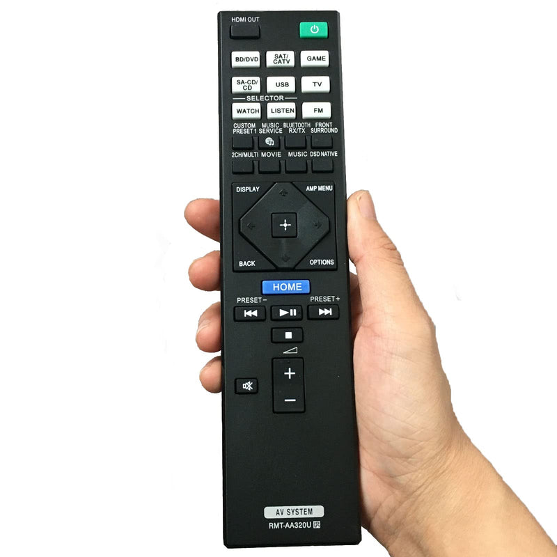  [AUSTRALIA] - RMT-AA320U Replacement Remote Control Compatible for Sony AV Receiver STR-ZA810ES STR-DN1080 STRZA810ES STRDN1080