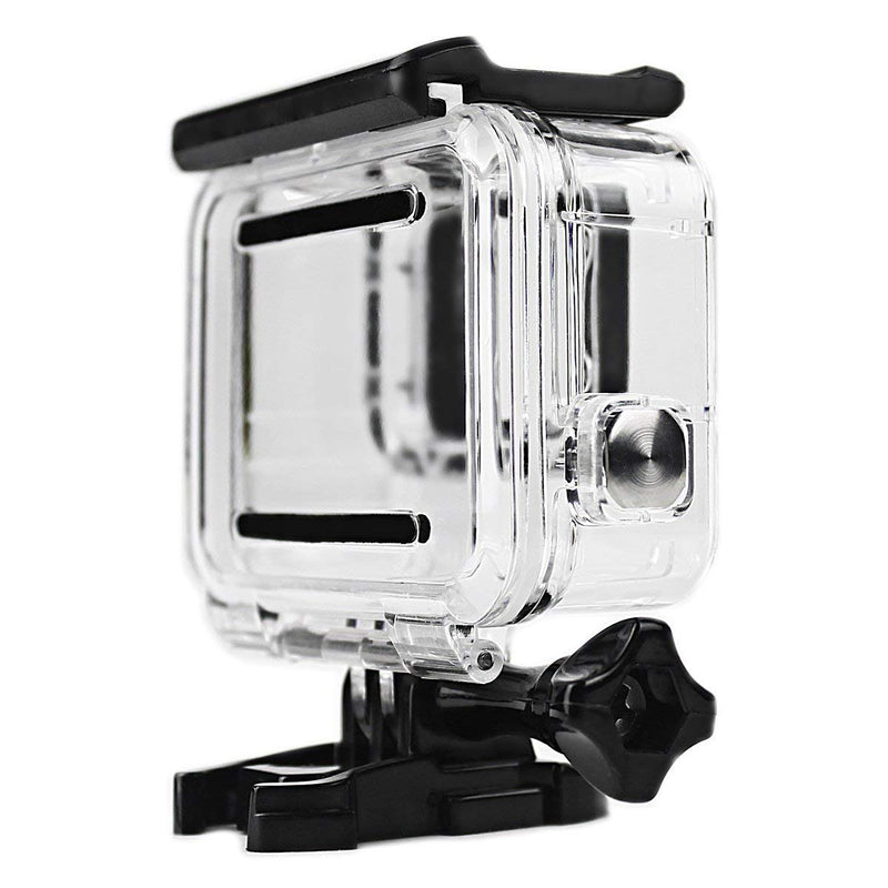  [AUSTRALIA] - FitStill Double Lock Waterproof Housing for GoPro Hero 2018/7/6/5 Black, Protective 45m Underwater Dive Case Shell with Bracket Accessories for Go Pro Hero7 Hero6 Hero5 Action Camera