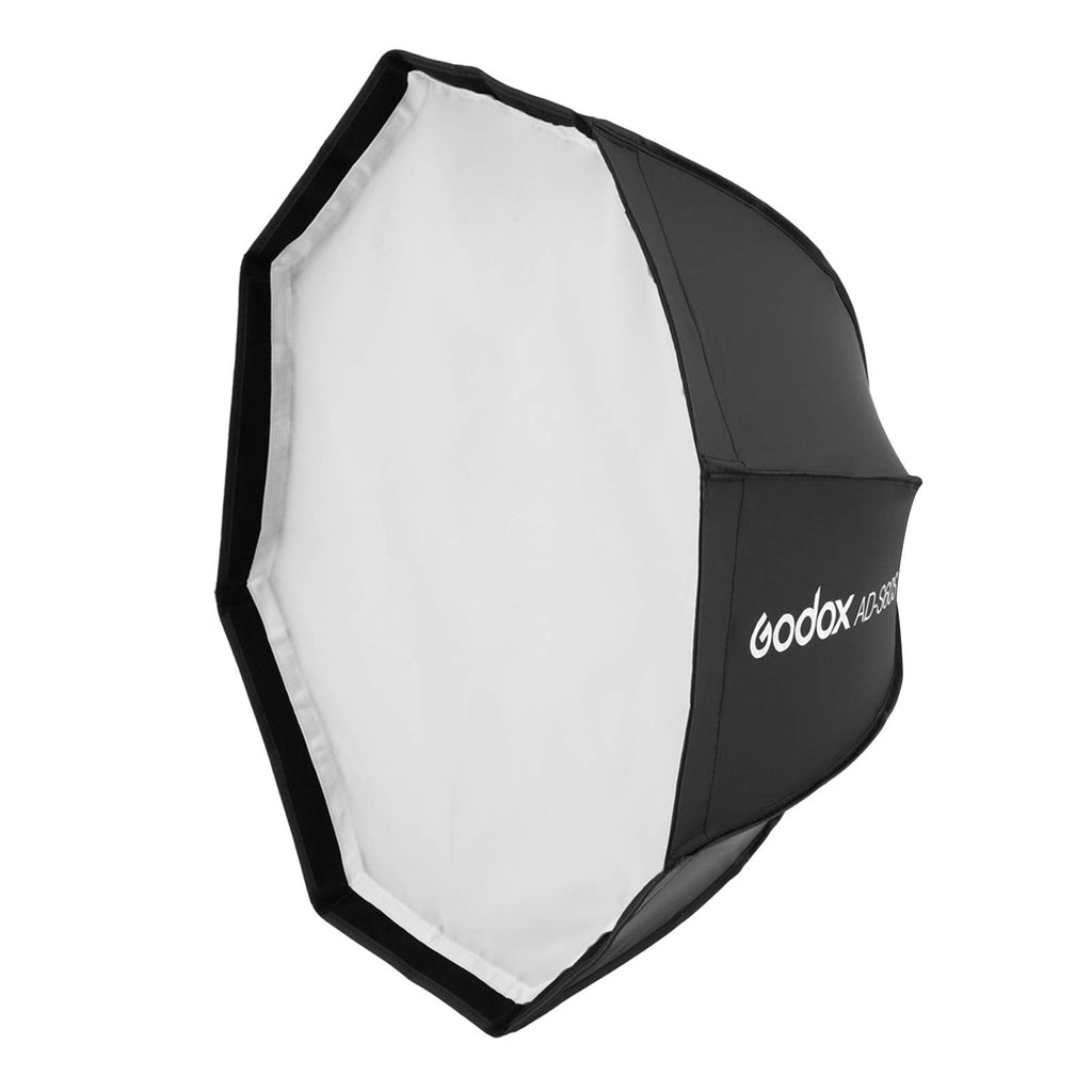  [AUSTRALIA] - GODOX AD-S60S 23.6in/60cm Octagonal Softbox Studio Softbox Speedlight Diffuser Godox Mount with Grid Carrying Bag Compatible with Godox ML60 and AD300Pro Light for Photography Portrait