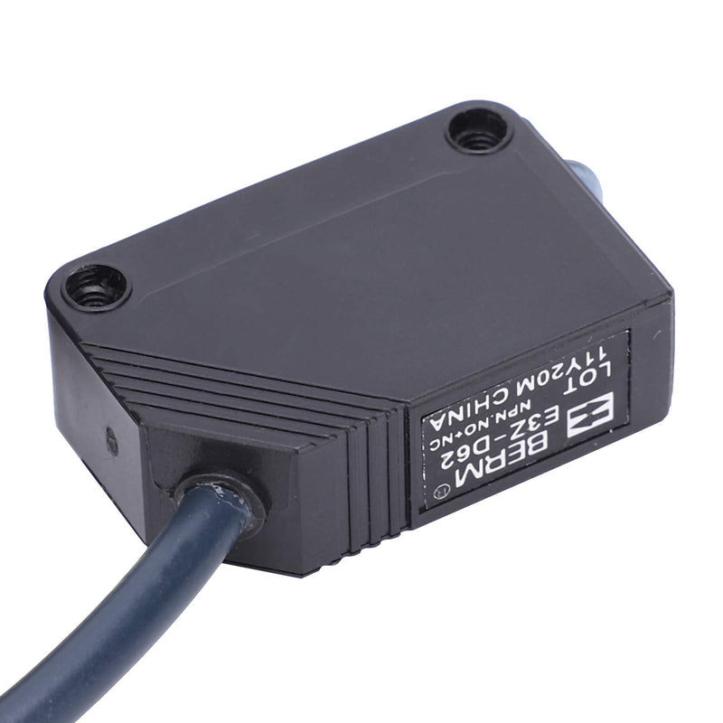  [AUSTRALIA] - Infrared photocell Rectangular one-way photocell with cable DC 12-24V(E3Z-D62)