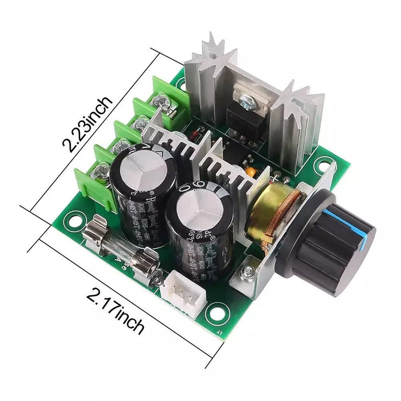  [AUSTRALIA] - 12V-40V 10A PWM DC Speed Controller Motor Speed Controller Module with Reverse Polarity Protection, high Current Protection 12V-40V 10A PWM DC Motor x1