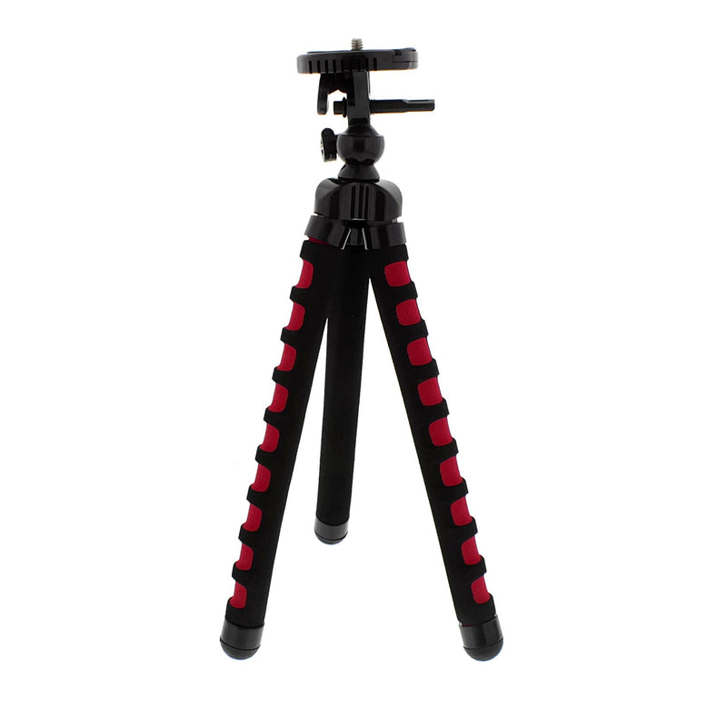  [AUSTRALIA] - Albinar 11 Inch Large Flexible Bendy Twist Spider Leg and Swivel Light Weight Portable Travel Tripod for Cameras Camcorders Photography