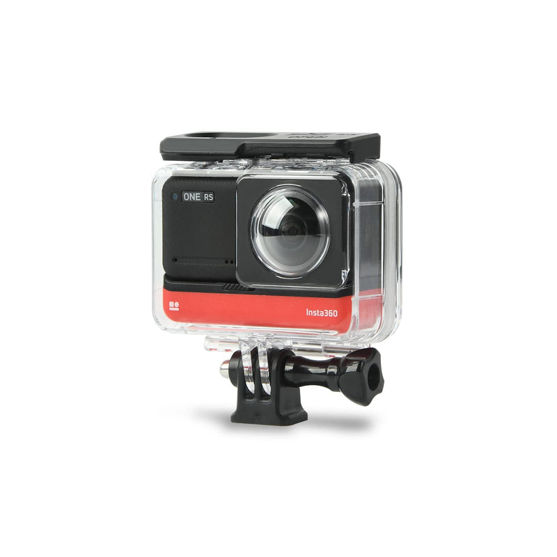  [AUSTRALIA] - Waterproof Housing Case for Insta360 ONE RS 360° Lens Edition, Underwater Diving Protective Shell 30M/98FT with Bracket Accessories