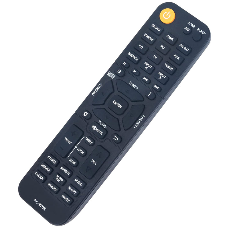  [AUSTRALIA] - RC-970R Replacement Remote Control Applicable for Onkyo AV Receiver TX-SR393 TX-SR494 HT-R398 HT-S3910 TXSR393 TXSR494 HTR398 HTS3910