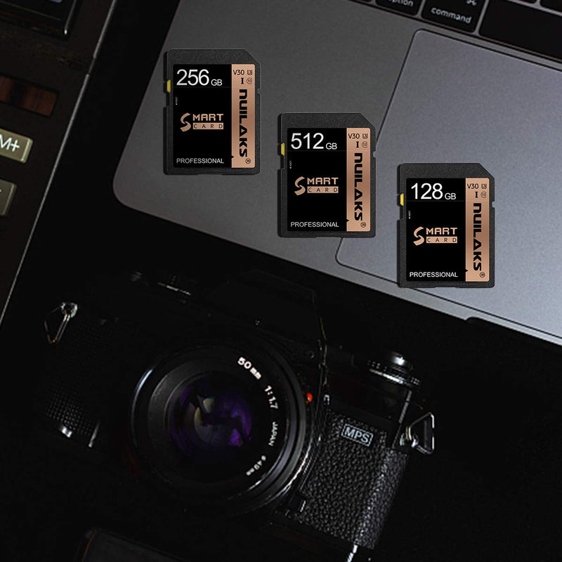  [AUSTRALIA] - 512GB SD Card Fast Speed Security Digital Flash Memory Card Class 10 for Vlogger&Videographer and Camera(512GB)