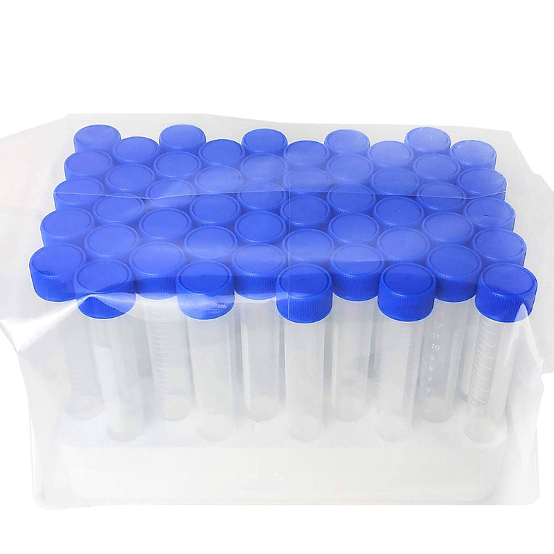 15 ml Conical Centrifuge Tube, Sterile, PP, Rack Packed (Pack of 50) - LeoForward Australia