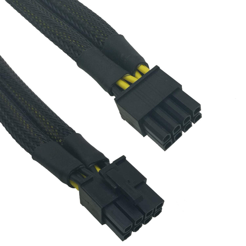  [AUSTRALIA] - COMeap 8 Pin Male to Dual 8 Pin(6+2) Male PCIe Power Adapter Cable for Dell T3600 T3610 T5600 T5610 T5610 T7600 T7610 5810 T5810 T7810 13-inch(34cm)