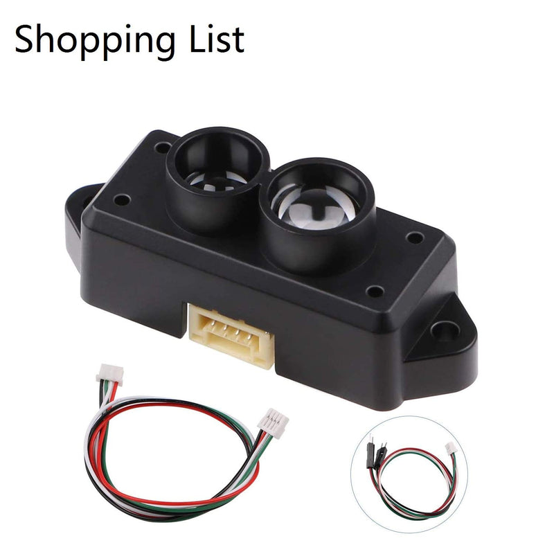 youyeetoo TFmini-S Lidar Sensor 0.1-12m Distance Measurement Single-Point Ranging Module Compatible with Pixhawk and Raspberry Pi for Drone/Motion Detection/Robot - LeoForward Australia