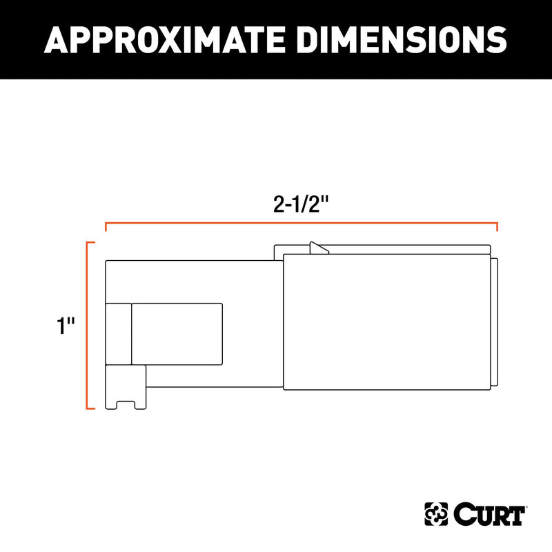  [AUSTRALIA] - CURT 58060 Trailer-Side 4-Pin Round Wiring Harness Plug