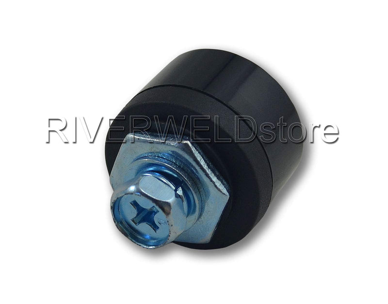  [AUSTRALIA] - RIVERWELD TIG Welding Cable Panel Connector Socket Set DKJ10-25 & DKZ10-25 Quick Fitting Dinse-Style 2set