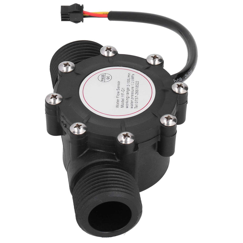  [AUSTRALIA] - DC3‑24V Flow Sensor, Electronic Component Level Sensor Water, Water Flow Hall Sensor Switch Flow Meter Flow Meter Counter 1-100L/Min