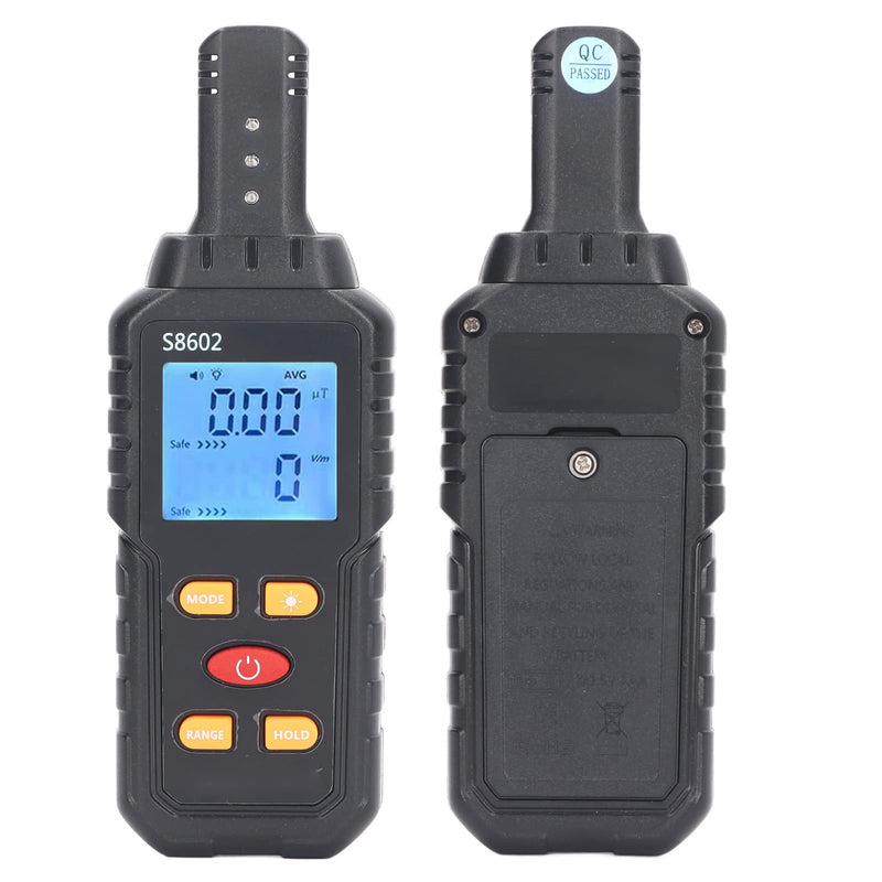  [AUSTRALIA] - EMF Test, Electromagnetic Radiation Tester EMF Electric Magnetic Field Detector Meter 5 Hz to 3500 Hz