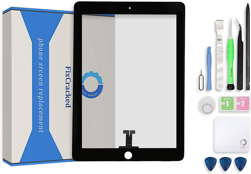  [AUSTRALIA] - Fixcracked Touch Screen Replacement Parts Digitizer Glass Assembly for ipad pro 10.5(A1701,1709) + Professional Tool Kit(Black)