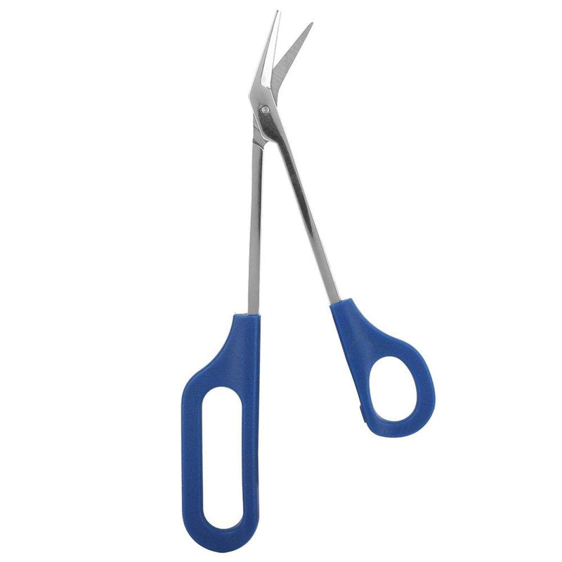  [AUSTRALIA] - Long Handled Toenail Scissors Clippers Natural Long Handled Toenail Scissors Smart Toenail Scissors with Erogonimic Design Long for Seniors