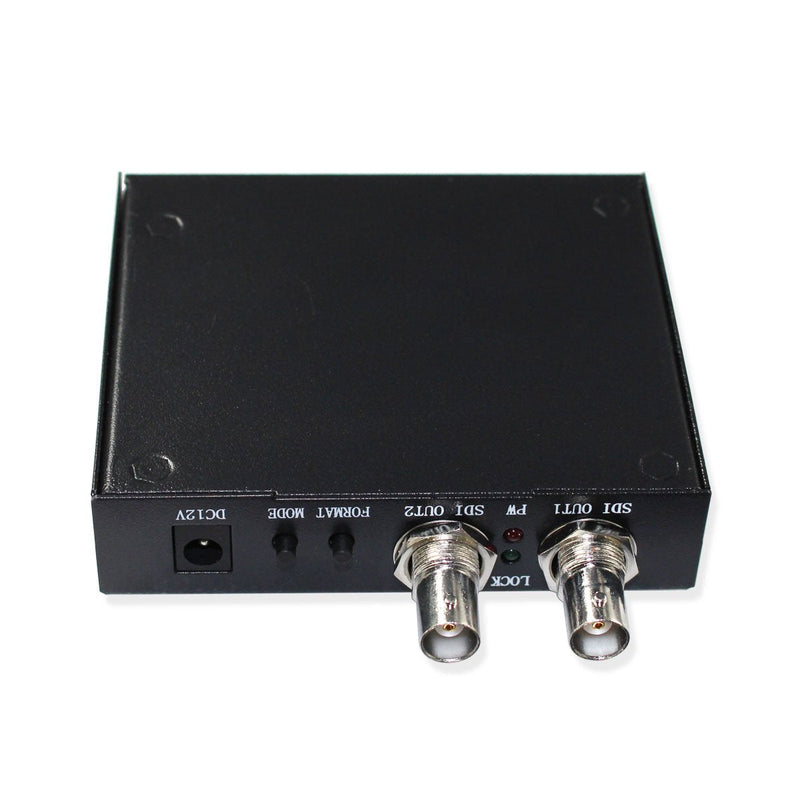  [AUSTRALIA] - VGA+CVBS to SDI Converter,VGA AV+R/L Audio to SD/HD/3G SDI Box Broadcas,Two sdi Out Port , with us Power Adapter