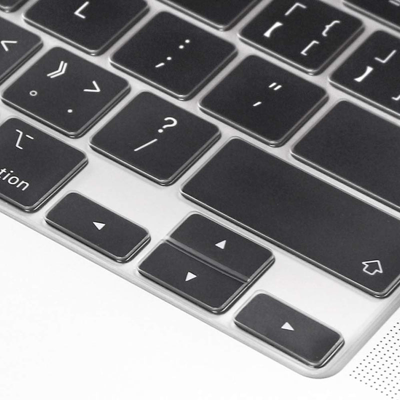  [AUSTRALIA] - ProElife Ultra Thin TPU Keyboard Cover Skin for Newest MacBook Pro 13.3" 13 inch 2020 (Model: A2338) with Apple M1 Chip / Touch ID / Touch Bar Accessories (for Mac pro 13'' M1, Clear) For Mac pro 13'' M1