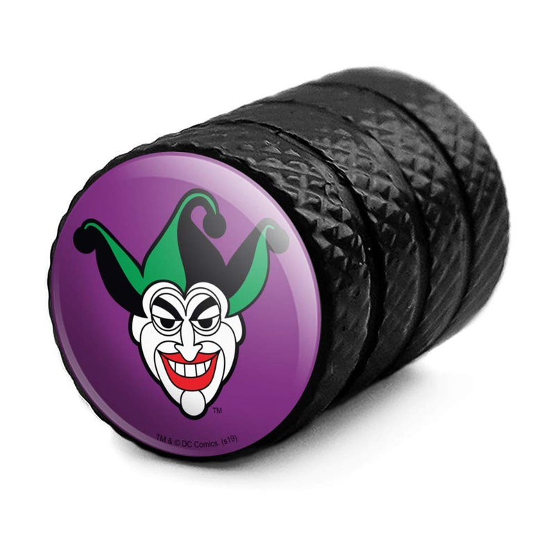Graphics and More Batman Joker Symbol Tire Rim Wheel Aluminum Valve Stem Caps Black - LeoForward Australia