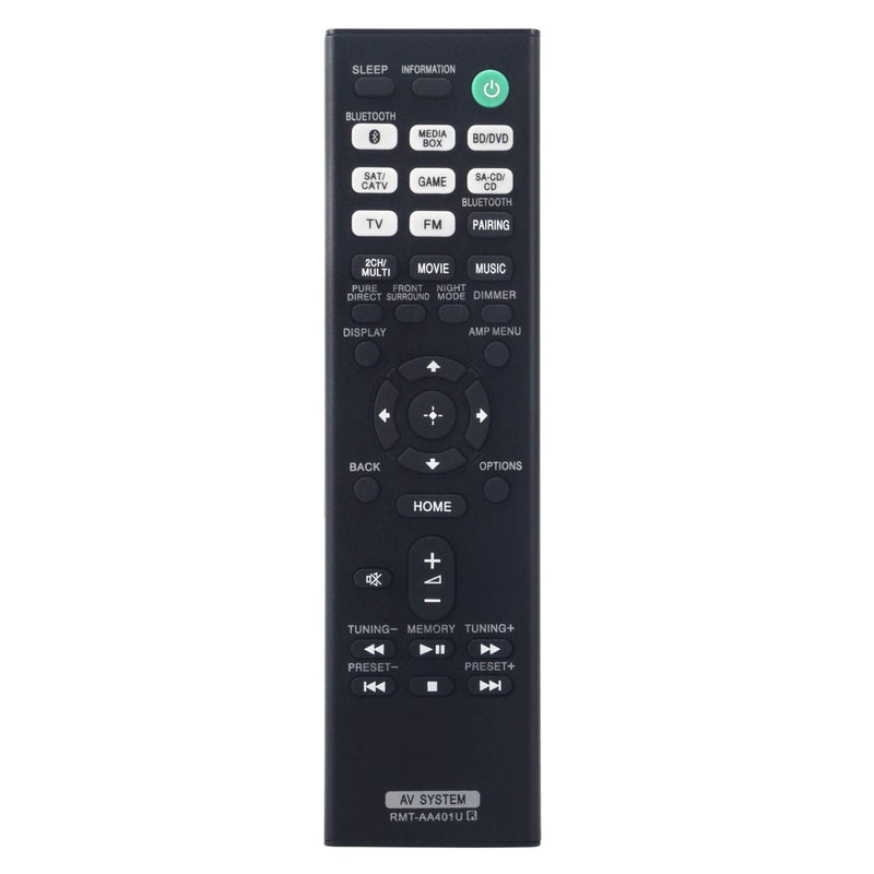  [AUSTRALIA] - RMT-AA401U Replace Remote Control - WINFLIKE RMTAA401U AV Remote Control Replacement for Sony AV Receiver STR-590 STR-DH590 STR-DH190 STR-DH790 STR-DH401U STRDH590 STRDH190 STRDH790 STRDH401U Remote