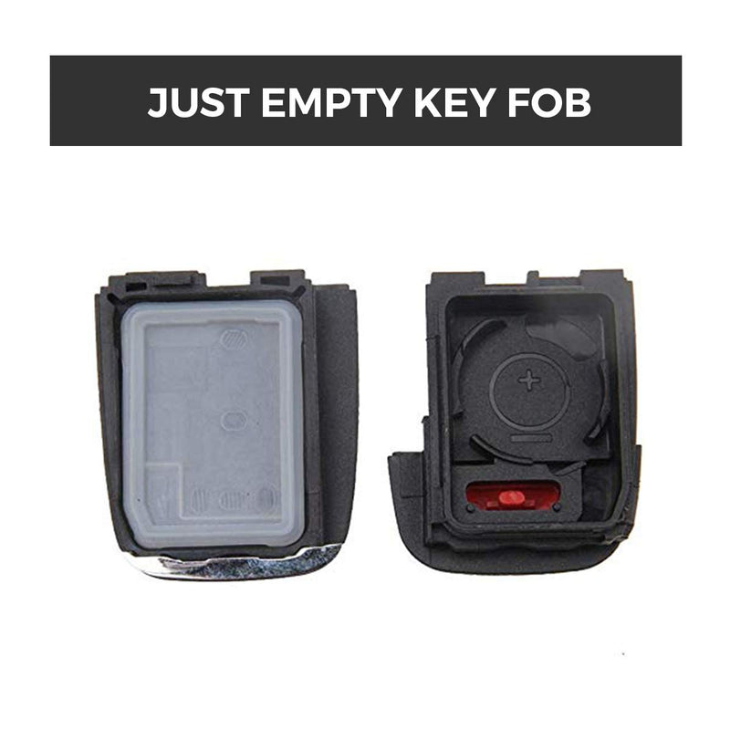  [AUSTRALIA] - for 2008 2009 Pontiac G8 Key Fob Shell Cover Smart Keyless Entry Remote Case (5 Buttons) Small-without blank key