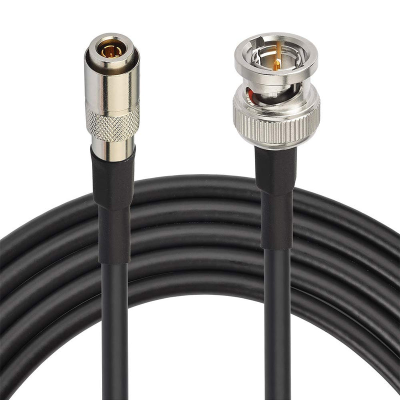  [AUSTRALIA] - Superbat HD SDI Cable Blackmagic BNC Cable, DIN 1.0/2.3 to BNC Male Cable (Belden 1855A) - 5ft - for Blackmagic BMCC/BMPCC Video Assist 4K Transmissions HyperDeck Kameras 1pcs 5ft cable