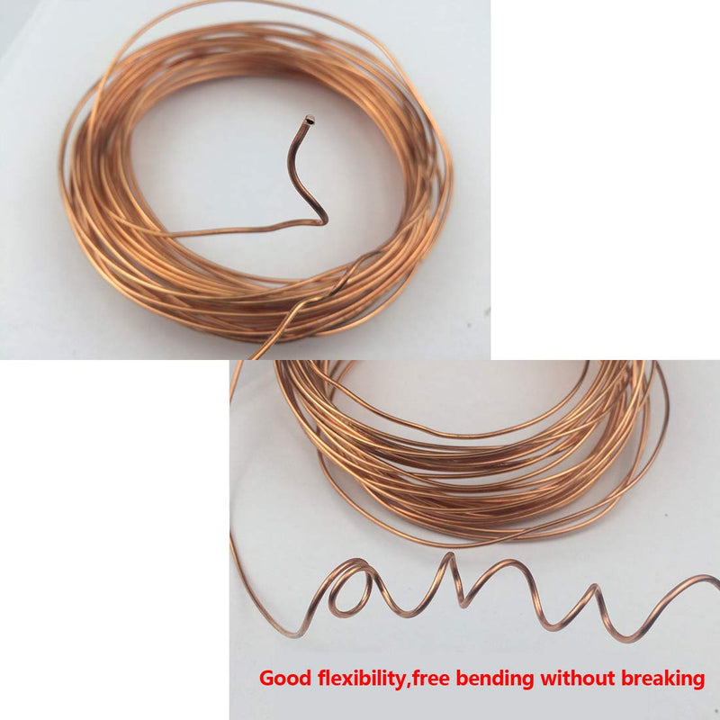  [AUSTRALIA] - uxcell Refrigeration Tubing, 1/8" OD x 5/64" ID x 9.8 Ft Soft Coil Copper Tubing 1/8 Inch