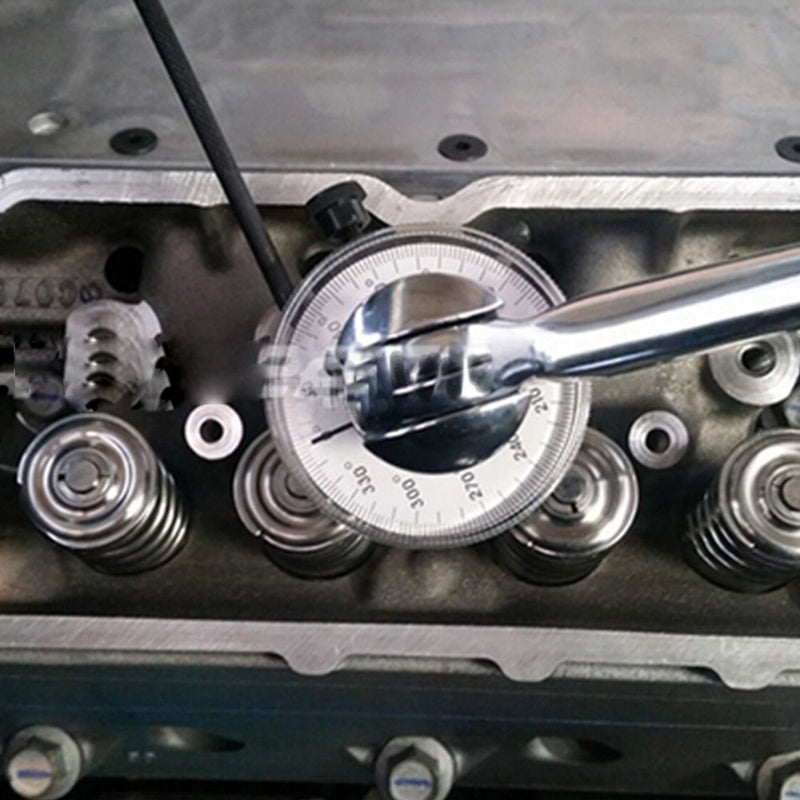 Preamer Adjustable Torque Wrench 1/2 Drive Angle Gauge Torque Wrench Meter Measure Car Garage Tool - LeoForward Australia