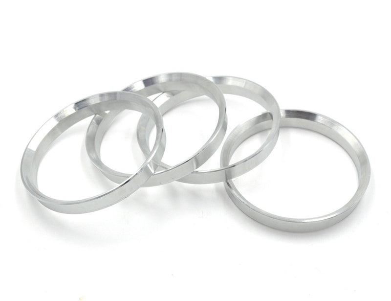 GoldenSunny 73.1mm OD to 67.1mm ID Hub Centric Rings, Silver Aluminum Hubcentric Rings for Many Hyundai Mitsubishi Kia Mazda, Pack of 4 - LeoForward Australia